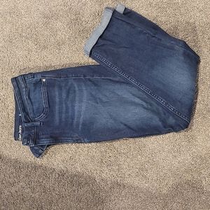 Calvin Klein boyfriend cut ankle jeans